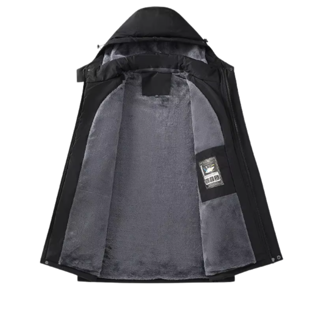 Elegante chaqueta polar para exteriores