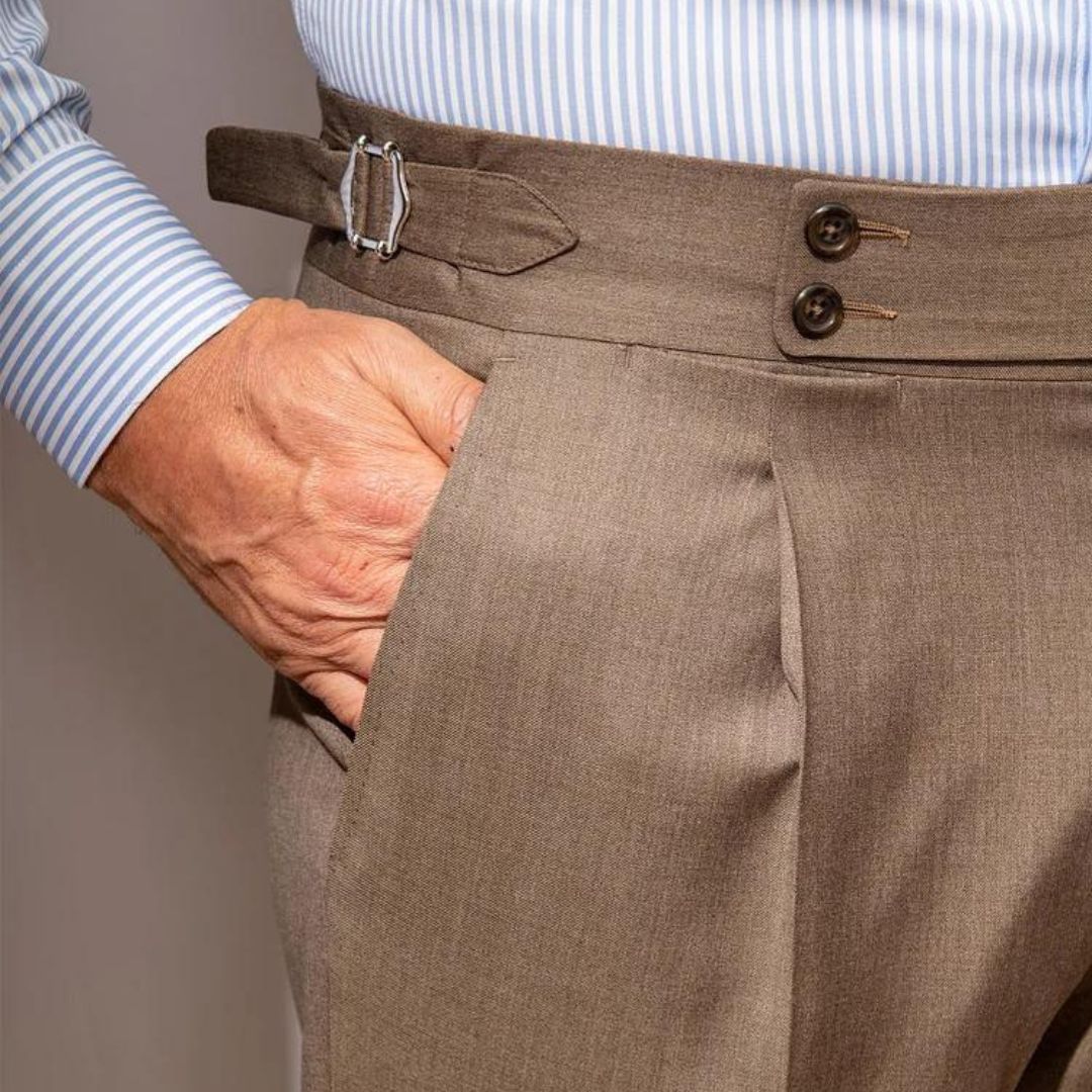 Pantalón de lino Gold Coast