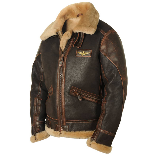 Brava Savrani™ – Chaqueta Aviador Cálida