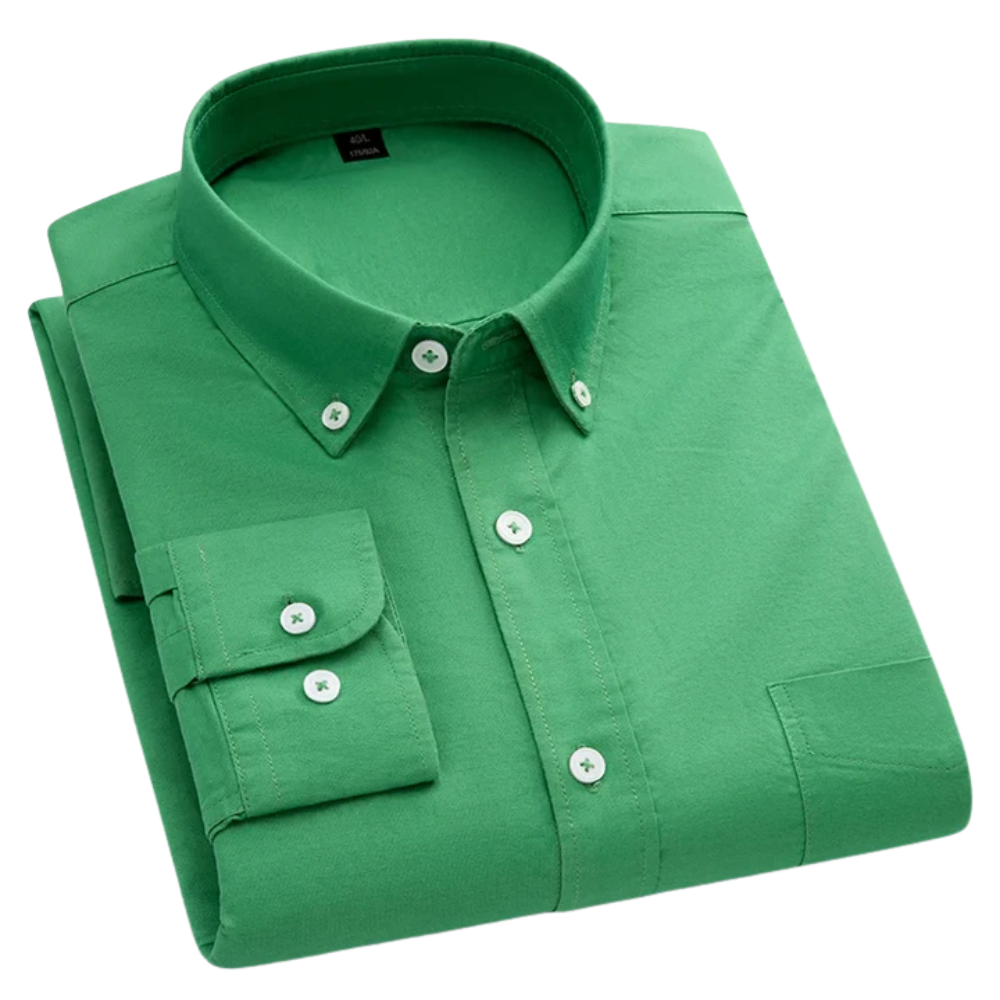 Camisa clásica de algodón