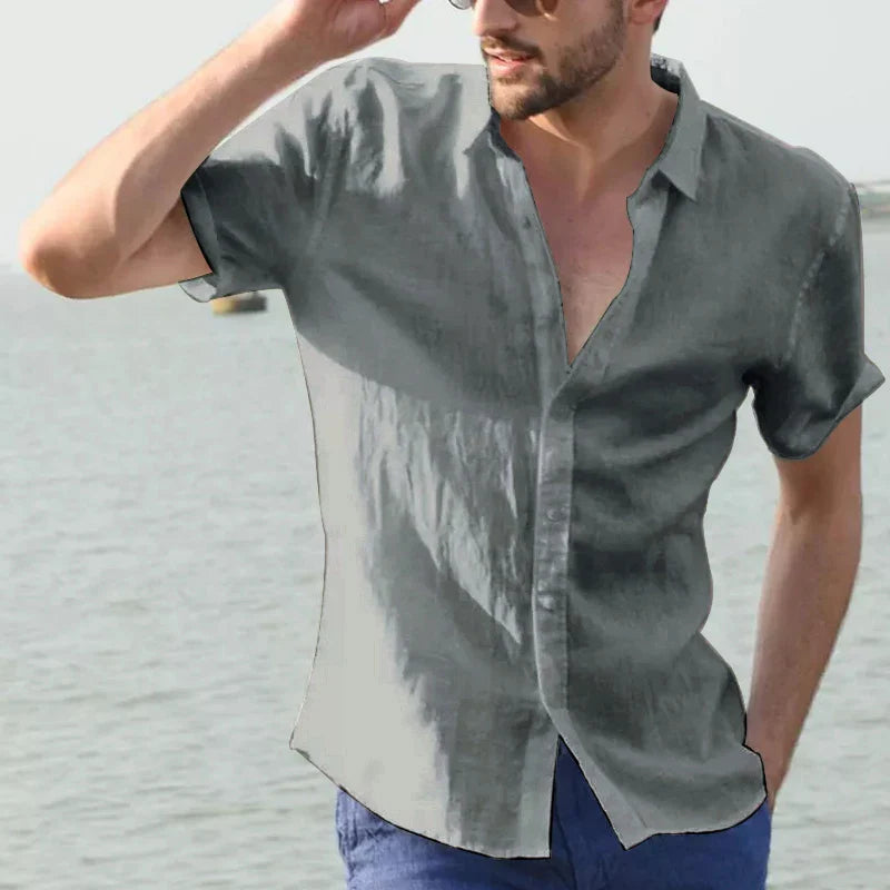 Elegante camisa de verano
