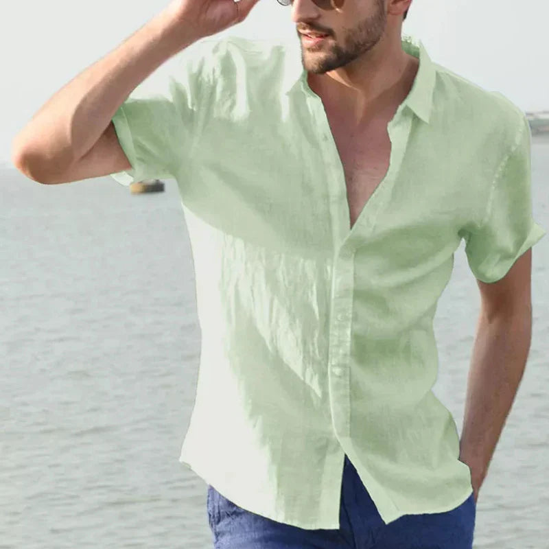 Elegante camisa de verano