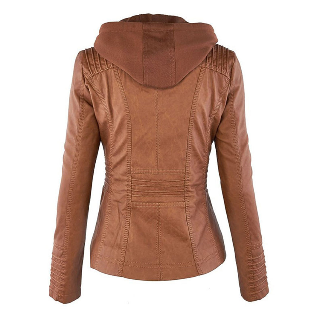 Monika™ by Celia Brava | Chaqueta de cuero elegante y resistente