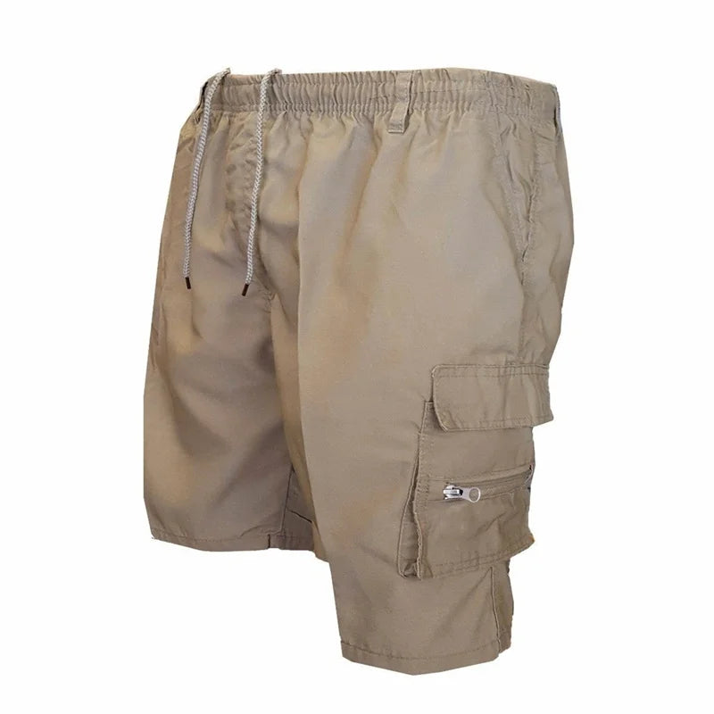 Pantalones cortos tipo cargo para hombre