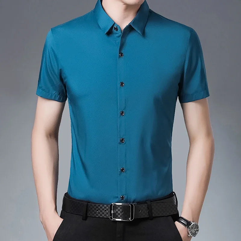 Business Casual Camisa de manga corta