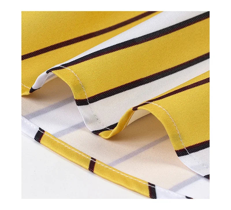 Givalli - Camisa casual a rayas para hombre