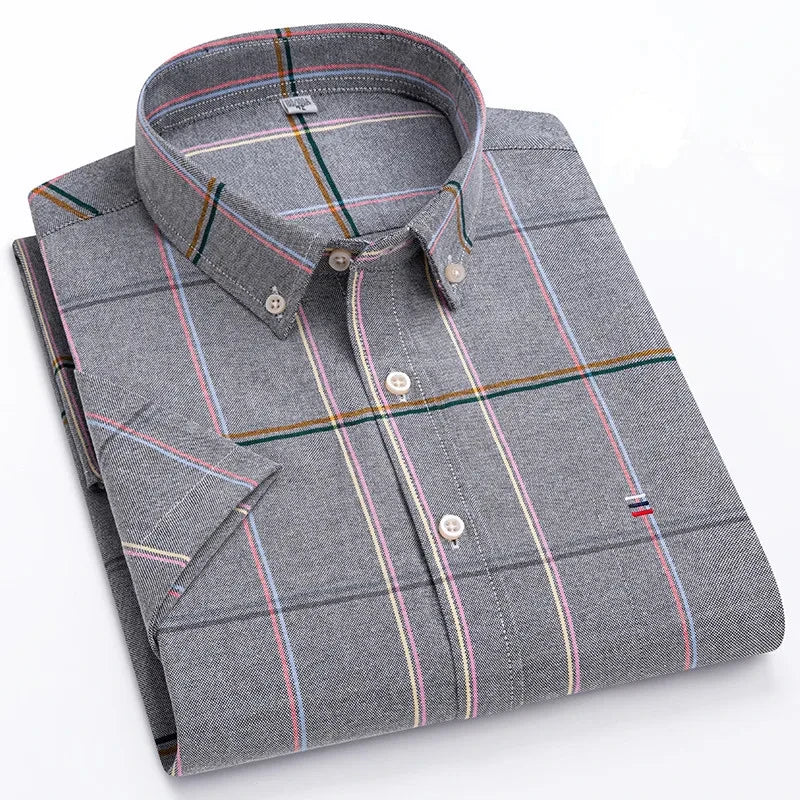 Givalli - Camisa elegante de algodón para hombre