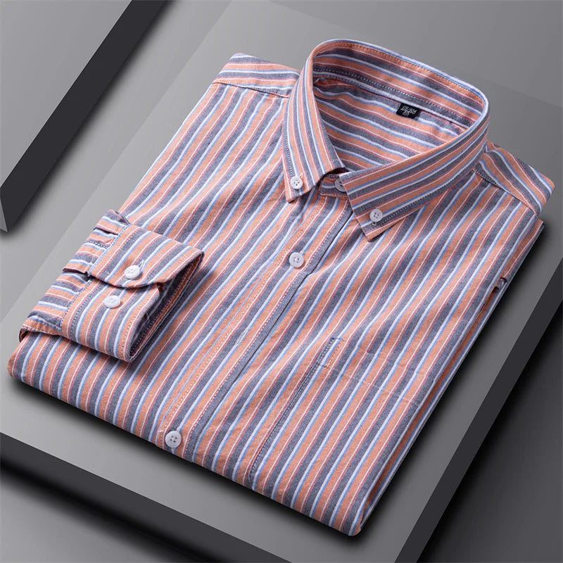 Givalli - Camisa Oxford Chic Hombre