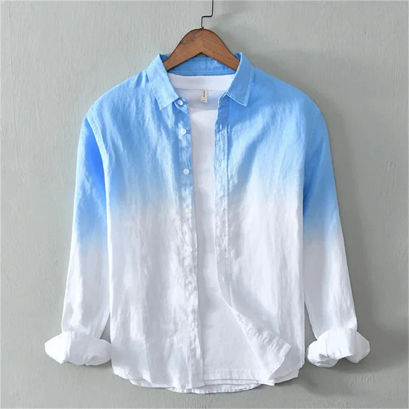 Elegante camisa de colores