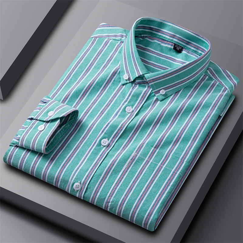 Givalli - Camisa Oxford Chic Hombre