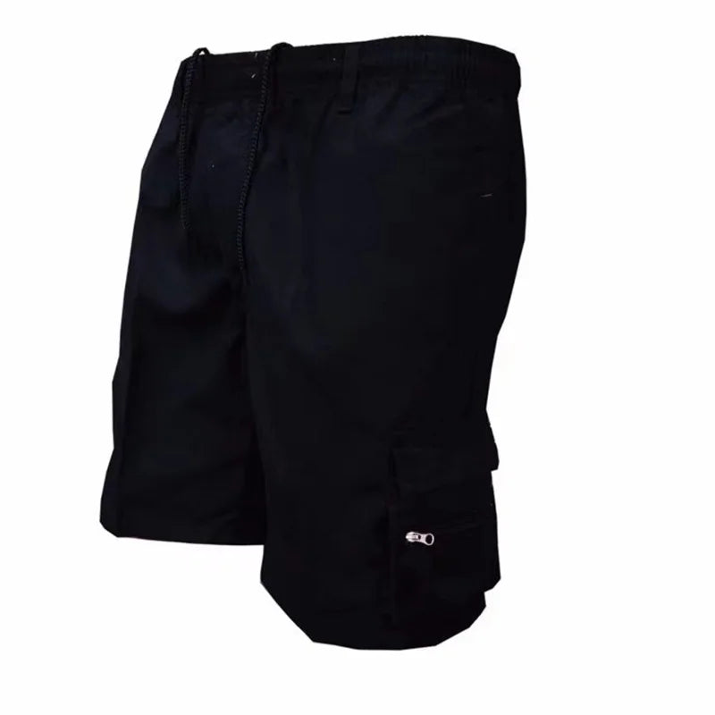 Pantalones cortos tipo cargo para hombre