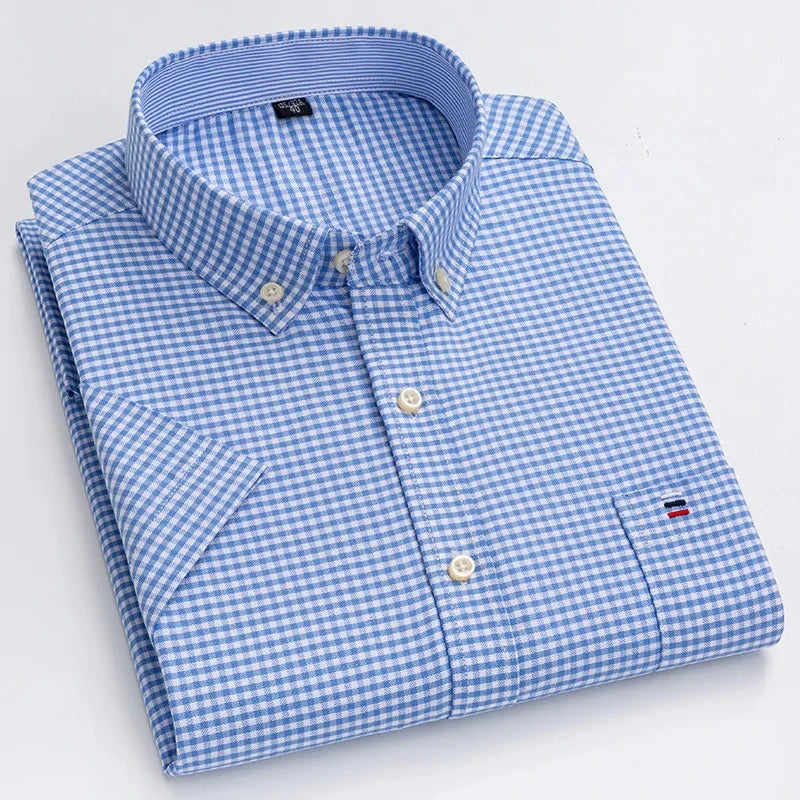 Givalli - Camisa elegante de algodón para hombre
