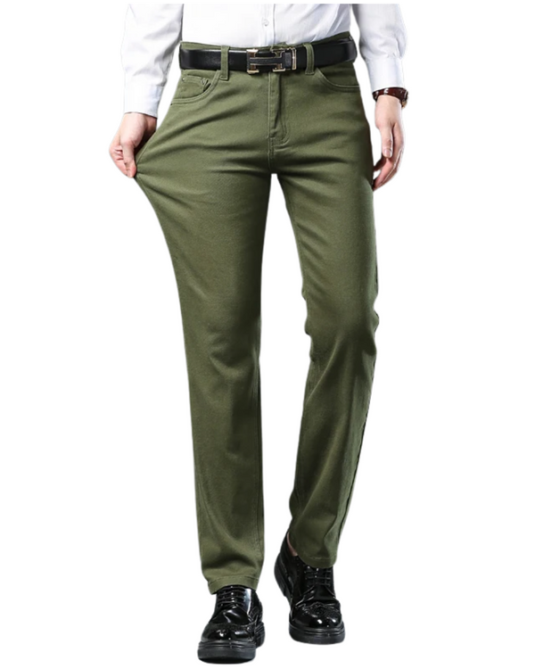 Elegantes vaqueros de algodón