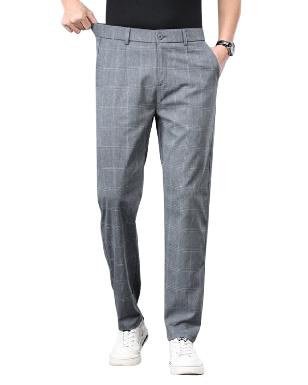Pantalones de cuadros clásicos