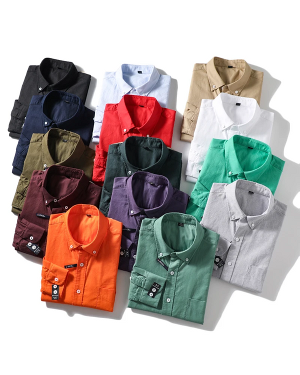 Camisa de algodón para hombre