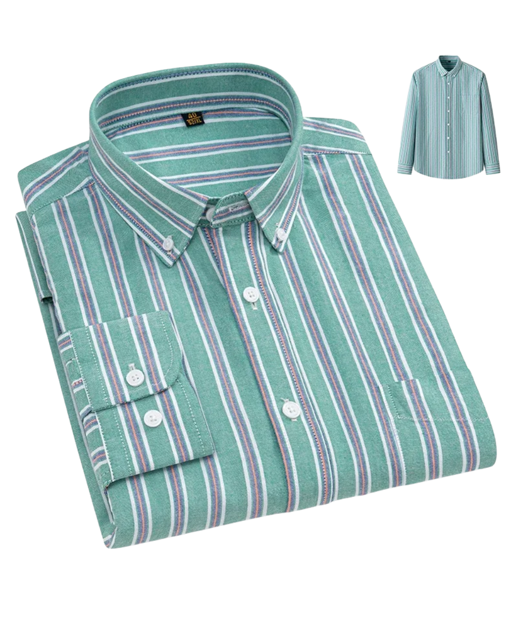 Givalli - Camisa Oxford de algodón