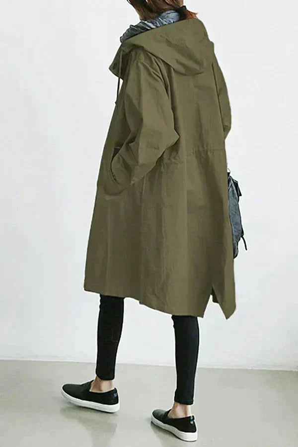 Dorothee™ | Trench Coat Elegante e Impermeable