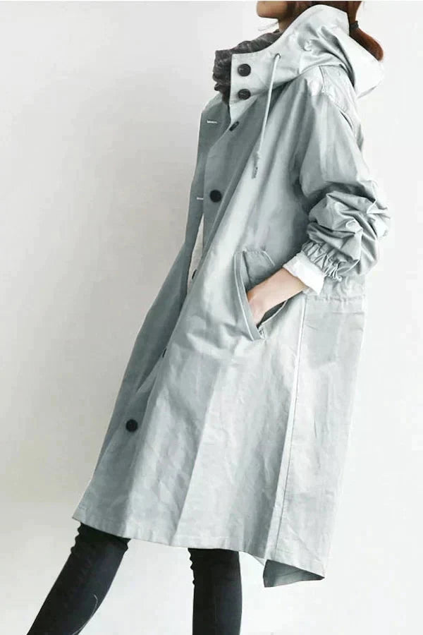 Dorothee™ | Trench Coat Elegante e Impermeable
