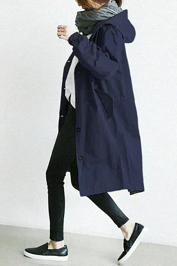 Dorothee™ | Trench Coat Elegante e Impermeable