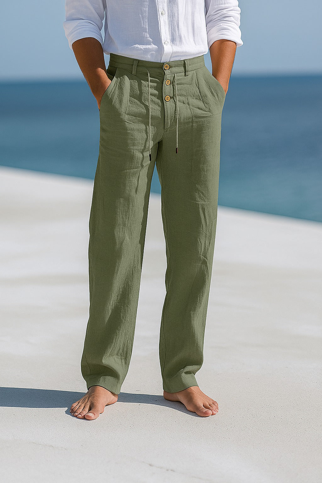 Elegantes pantalones de verano