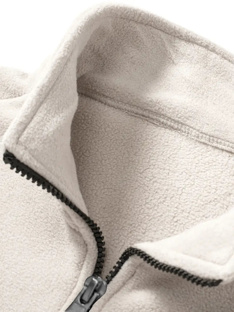 Jersey de manga larga con cremallera