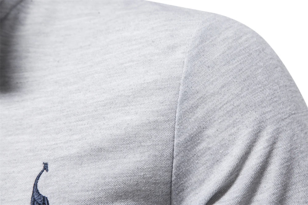 Polo casual de manga larga