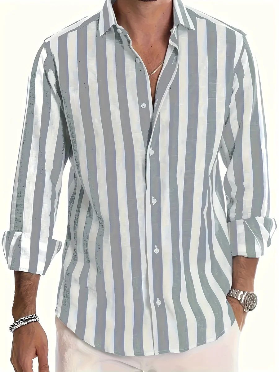 Camisa de rayas de verano