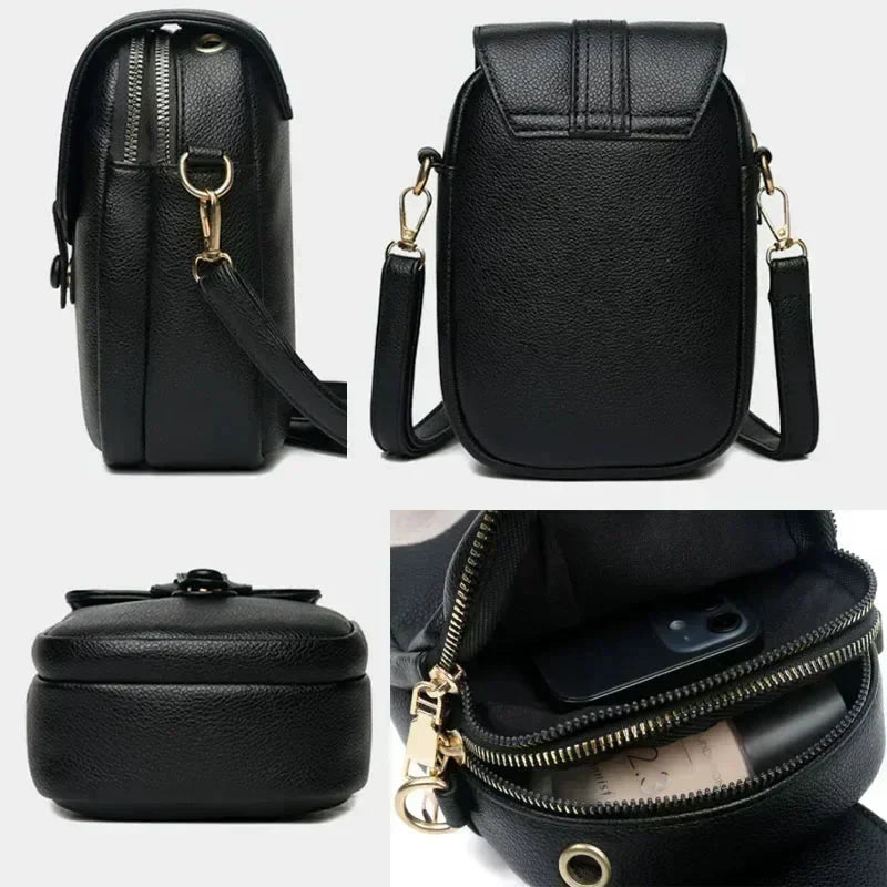 Luna™ | Bolso de cuero retro