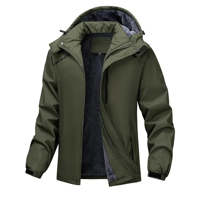 Elegante chaqueta polar para exteriores