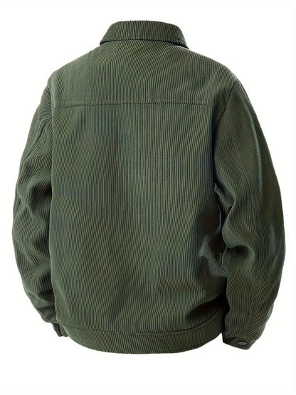 Elegante chaqueta de pana