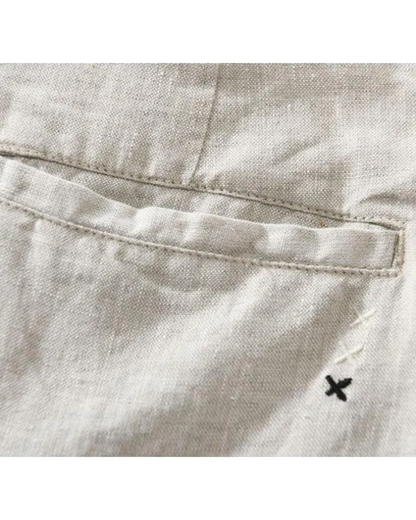 Pantalones cortos de lino Lisbo