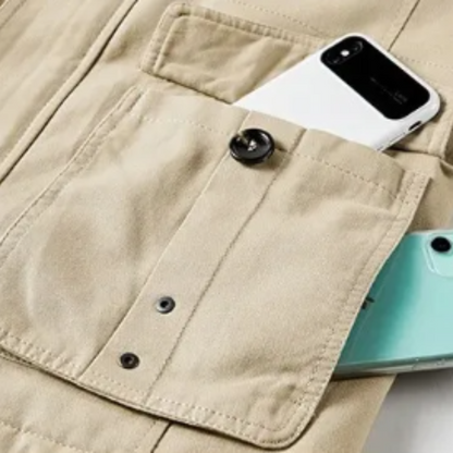 Elegante chaqueta de invierno acolchada Premium