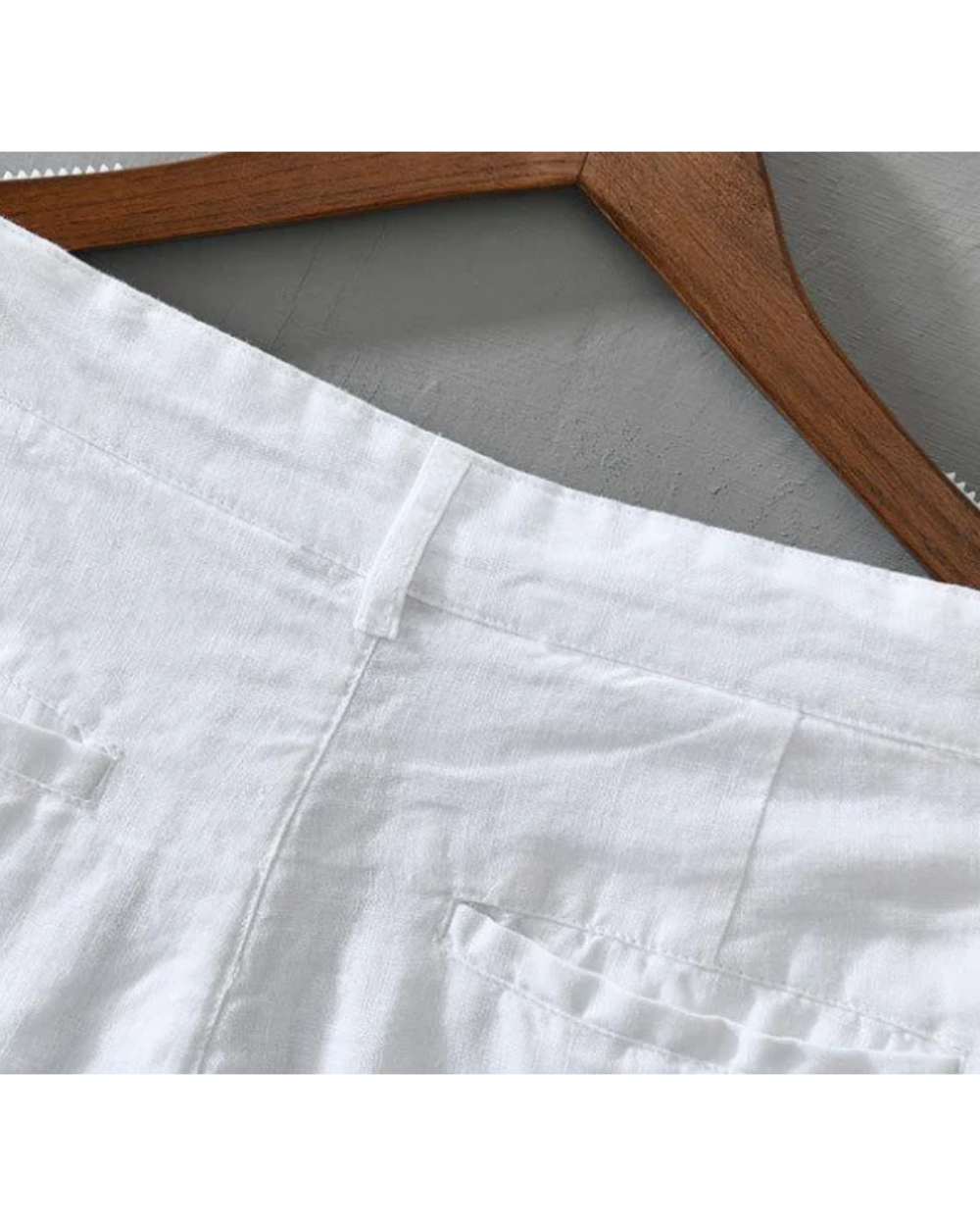 Pantalones cortos de lino Lisbo