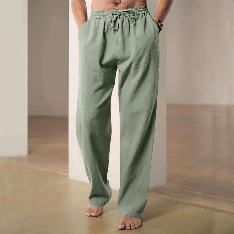 Pantalones de lino Ibiza