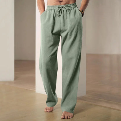 Pantalones de lino Ibiza