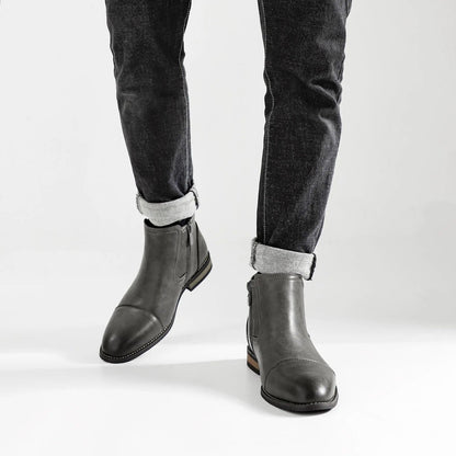 Botas Chelsea de piel