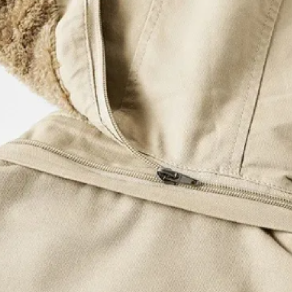 Elegante chaqueta de invierno acolchada Premium