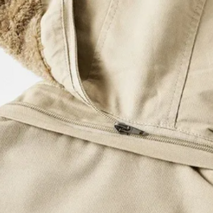 Elegante chaqueta de invierno acolchada Premium