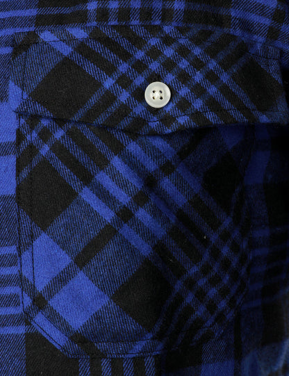 Elegante camisa de cuadros