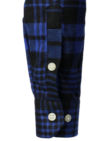 Elegante camisa de cuadros