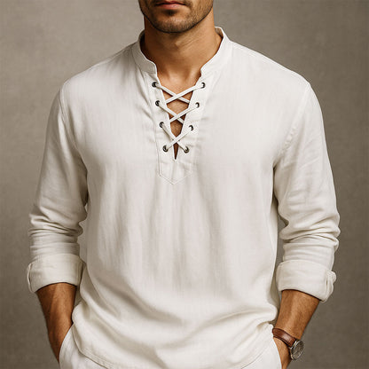 Elegante camisa de playa