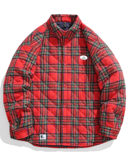 Chaqueta acolchada de algodón vintage