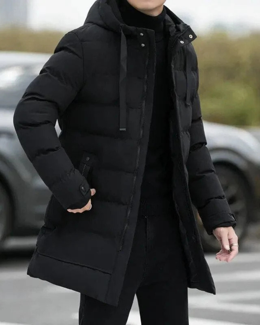 Chaqueta larga de invierno Gianluca