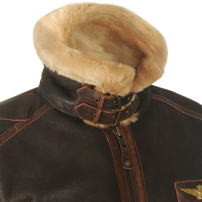 Brava Savrani™ – Chaqueta Aviador Cálida