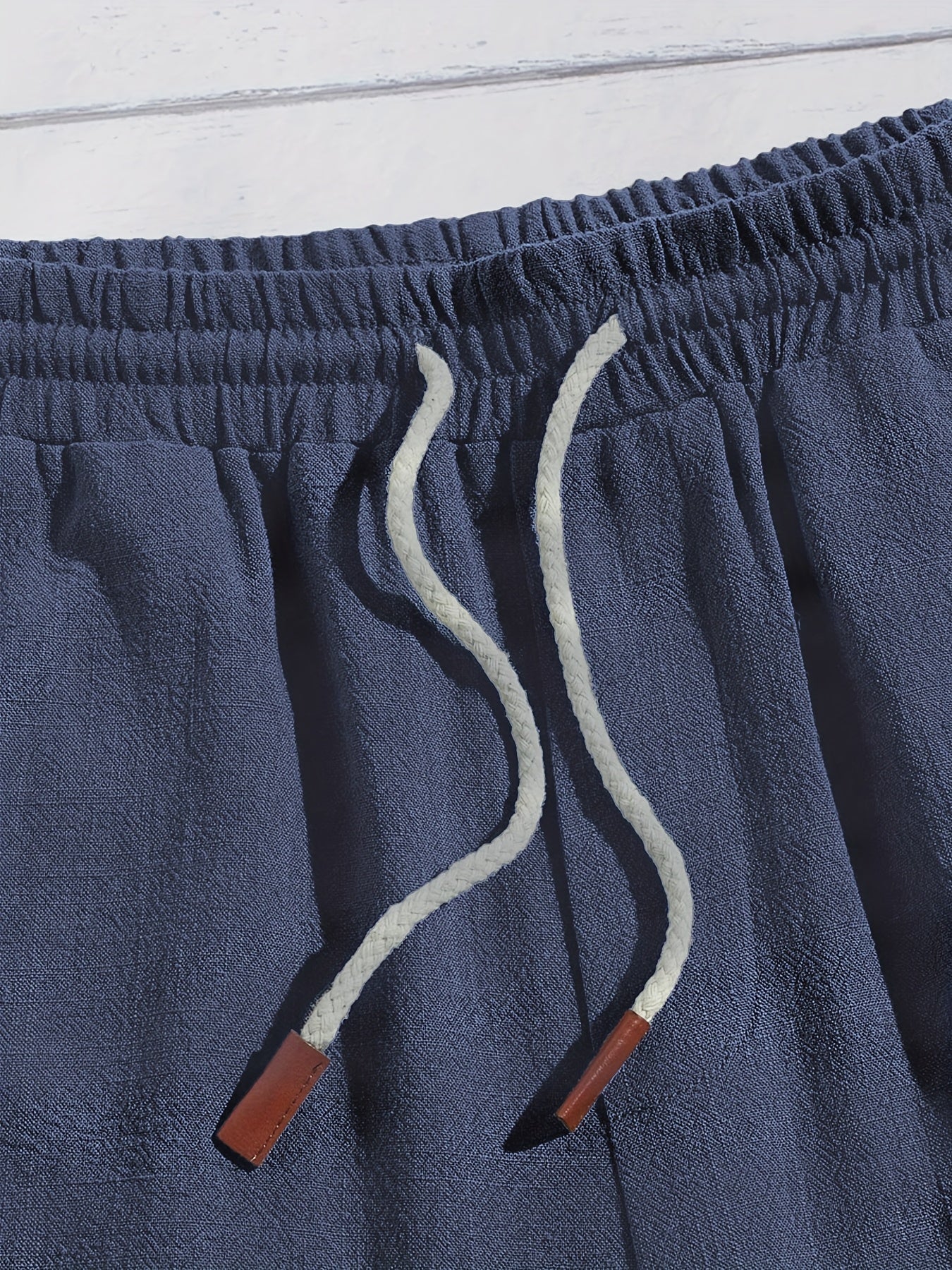 Pantalones cortos de lino