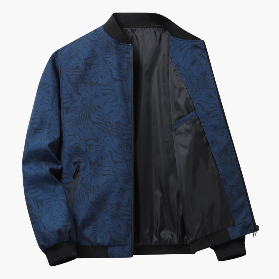 Elegante cazadora bomber para hombre