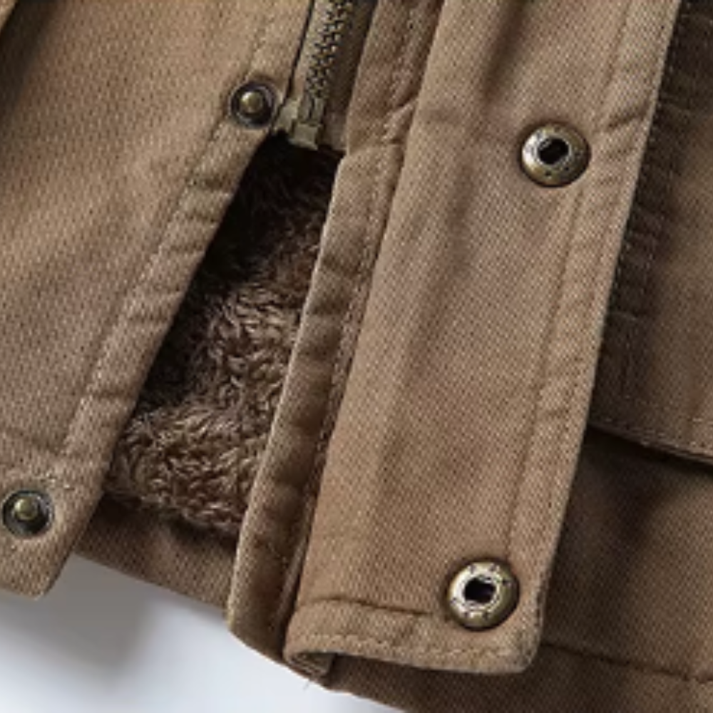 Chaqueta de invierno casual de algodón