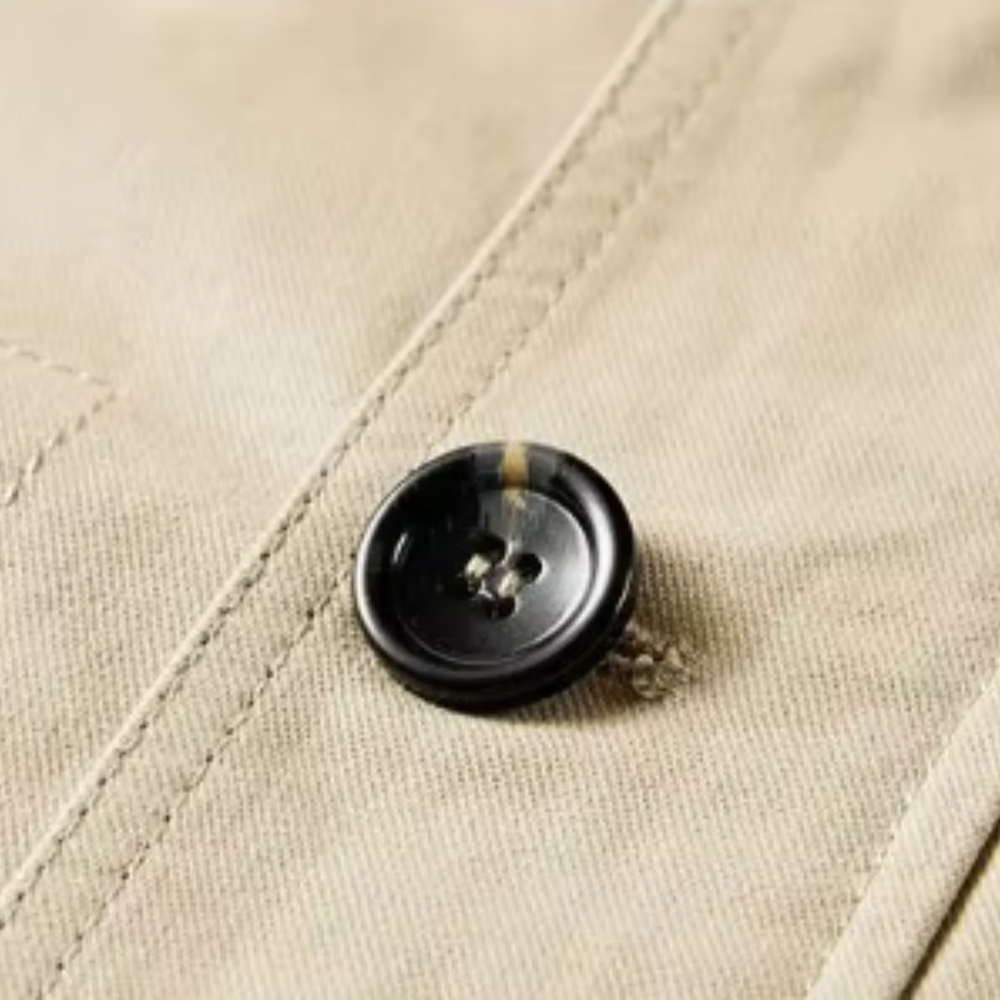 Elegante chaqueta multibolsillos