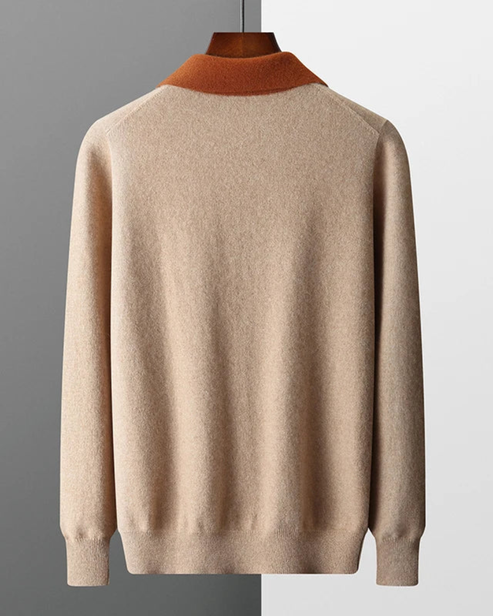 Polo de cachemira con cremallera Castelle