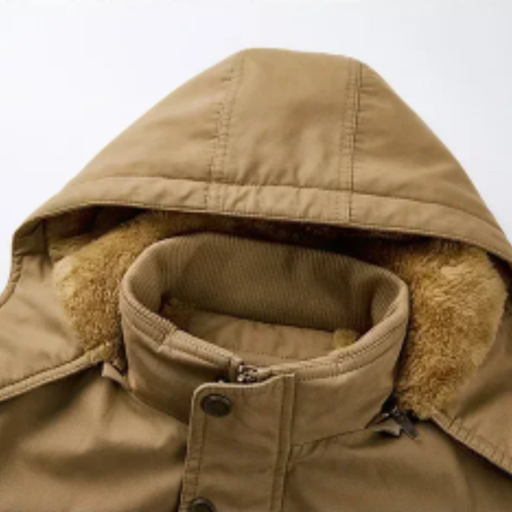 Elegante cazadora acolchada